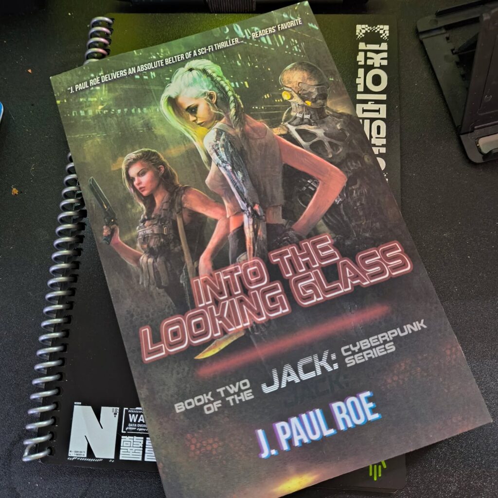 Looks like I have some proofing to do this weekend! 🔍

Good thing I ordered physical proofs since the back cover artwork appears to have crept a bit to the left 🤔 Dang publishing gremlins!

#cyberpunk #scifi #bookstagrammer #indieauthor #paperback