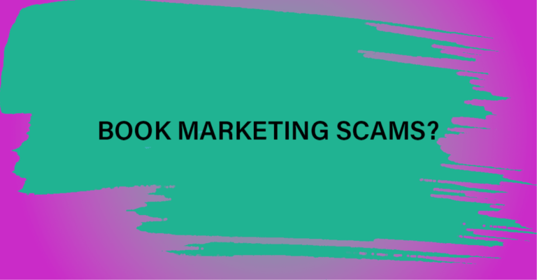 avoid book marketing scams