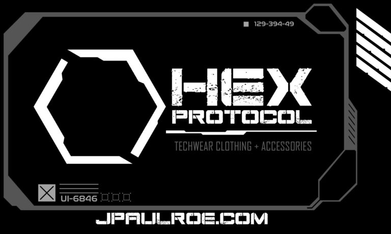 Hex Protocol Techwear fashion streetwear design cyberpunk