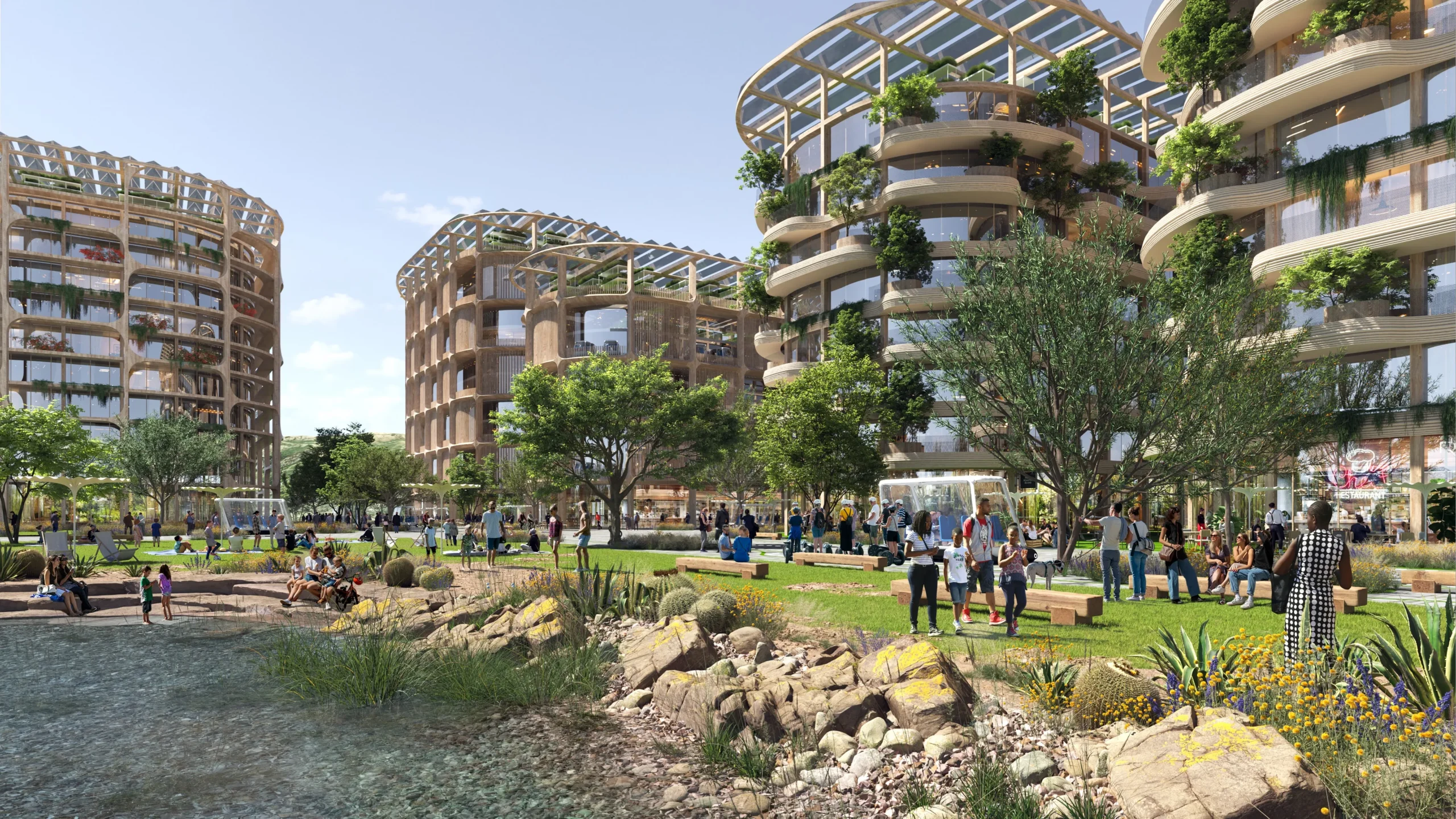 telosa cyberpunk dystopia city experiment