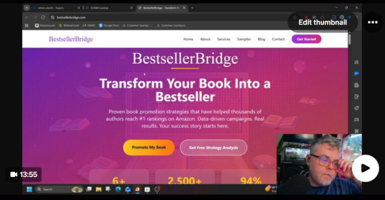 email scam fraud bestseller bridge