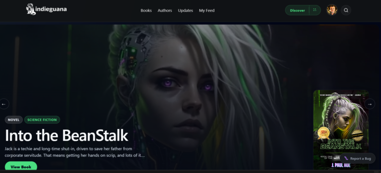 indie book discovery platform indieguana