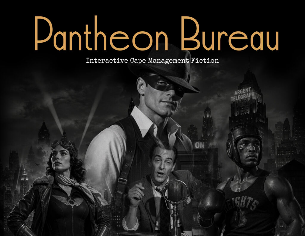 interactive novel pantheon bureau