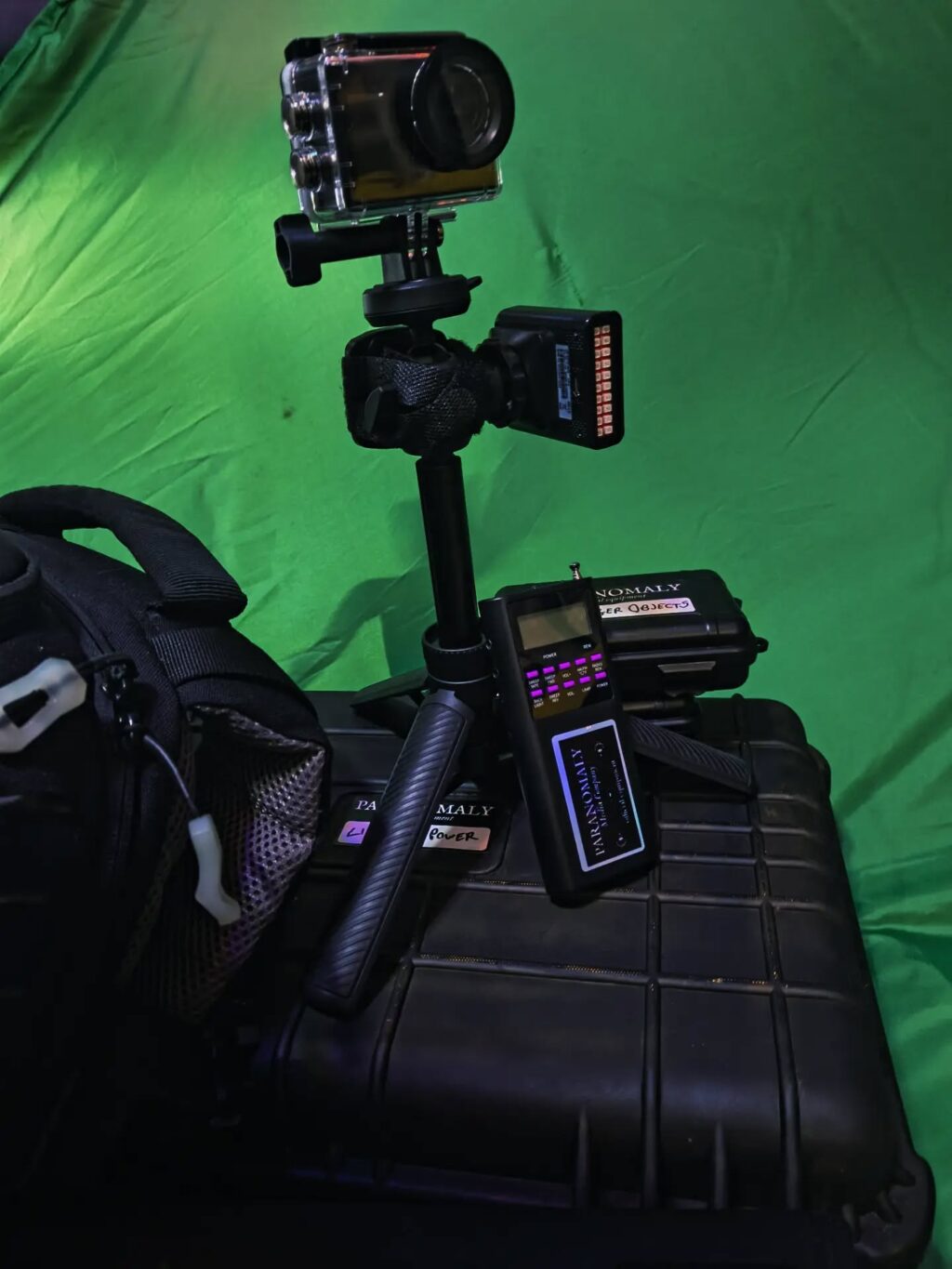 Doing some paranormal investigation gear photos for adapting into the PARANOMALY game. Much of the gear will be available either for demo or sale during the game launch at @floridaparacon ! 

More gear to come, of course. And details for how to access the game early so you can give me feedback. 😊

#ghosthunting #paranormal #fortean