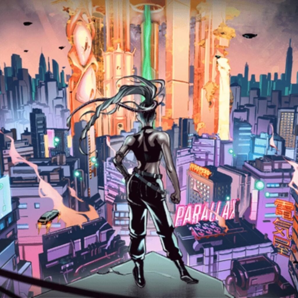 A friendly invitation to follow the Kickstarter for Arcane Fiction's augmented reality comic adaptation of my first novel! 🦾 #cyberpunk #cyberpunkbooks #cyberpunkart #kickstarter 

https://www.kickstarter.com/projects/arcanefiction/into-the-beanstalk-graphic-novel-and-ar-motion-comic